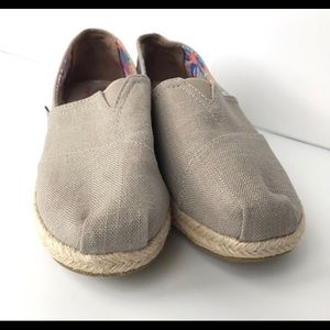 BOB’S by SKECHERS SAND SLIPON ESPADRILLES-Sz 7 1/2